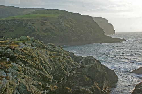 Looking North from the Calf of Man - chough country, apparently...