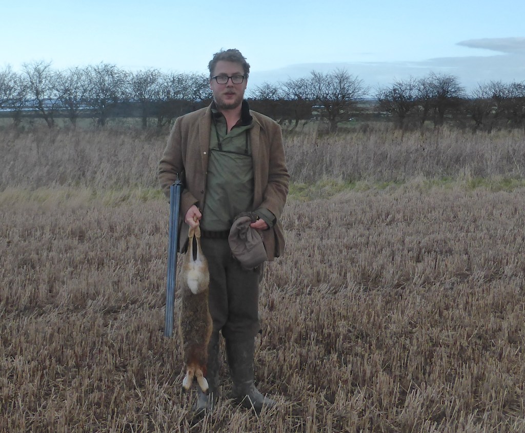 Pleased as punch with a Norfolk puss