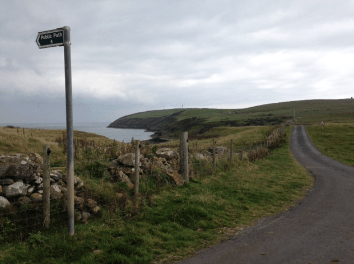 Looking to the Mull of Galloway